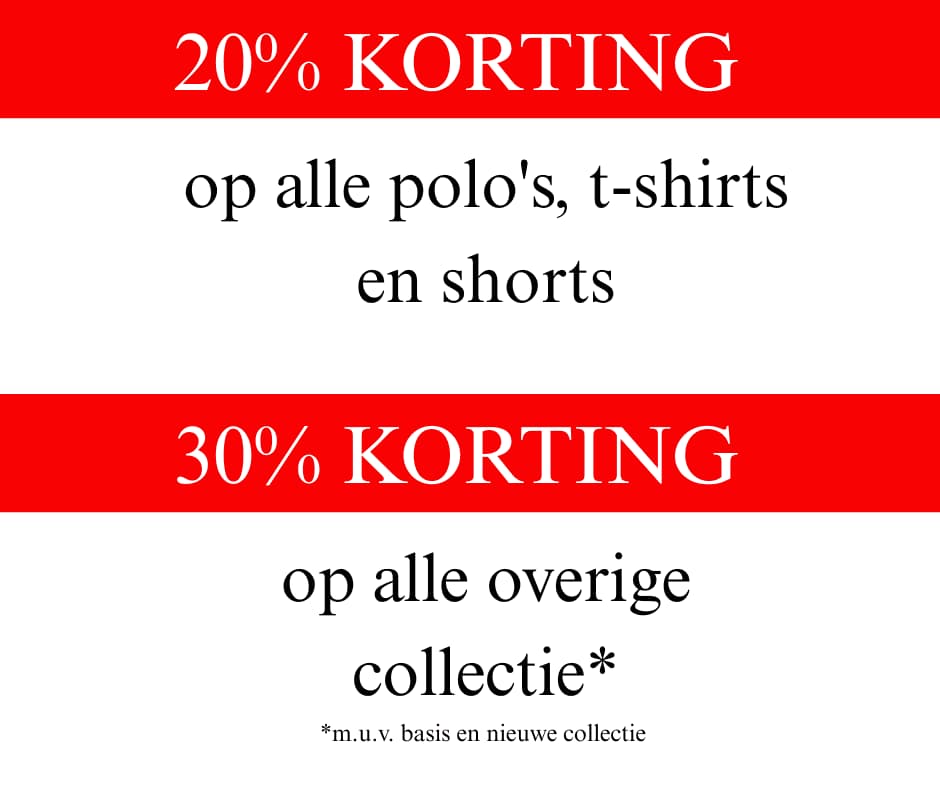 Onze zomerse korting